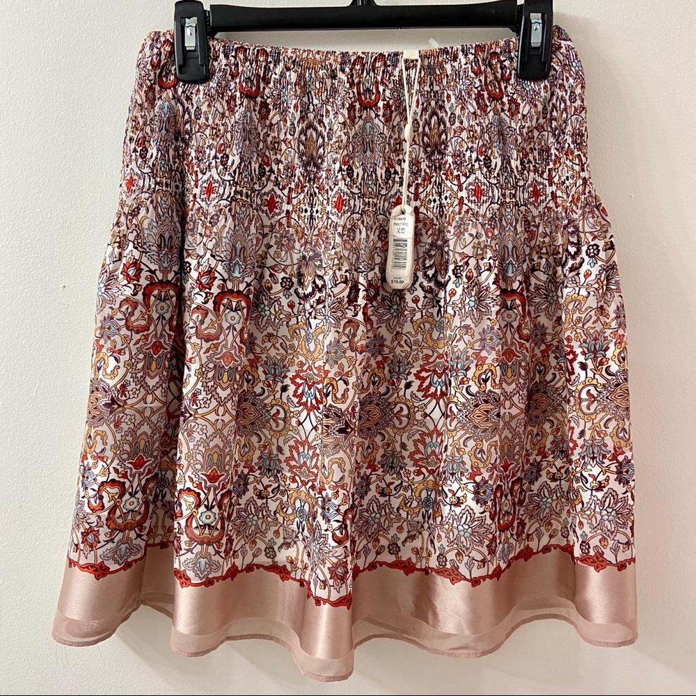 Max Studio woven mini skirt.